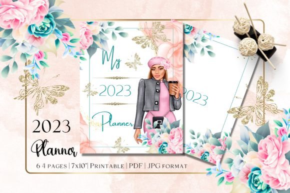 Download 2023 Planner | Printable Floral Planner - Printable Collection